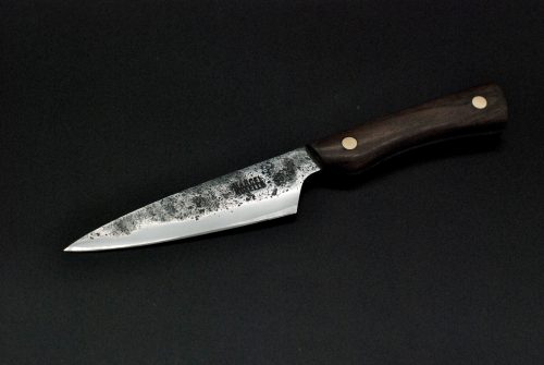 Paring knife 110 mm, walnut wood