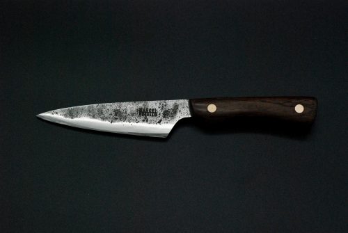 Paring knife 110 mm, walnut wood