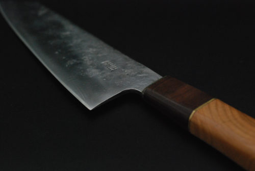 Santoku 180 mm. Cerezo y nogal