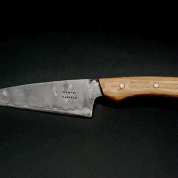 Paring knife 110 mm, oak