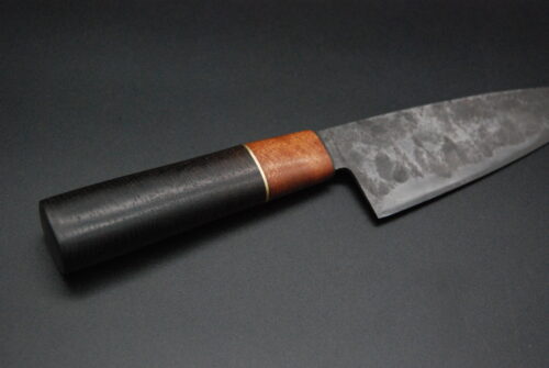 Office Knife 150 mm, smoked oak and  Mahogany